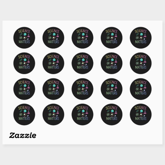 Science S - Funny Science Pun Sticker (Vel)