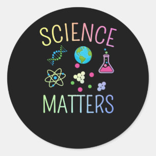 Science S - Funny Science Pun Sticker