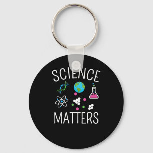 Science S - Funny Science Pun Sticker 1 Sleutelhanger