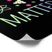 Science S - Funny Science Pun Sticker Poster (Hoek)