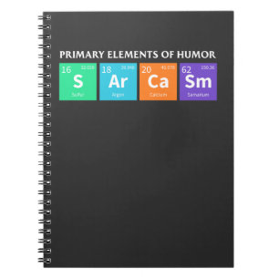 Science Sarcasm als primaire elementen van de Humo Notitieboek