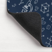 Science / Scheikunde Doodle Patroon Muismat (Hoek)