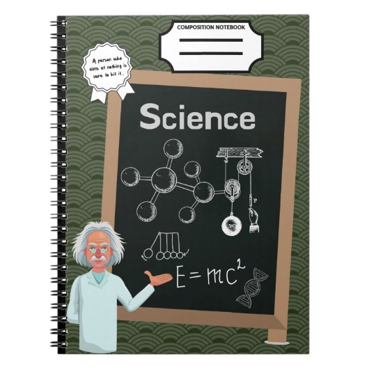 Science Spiral Photo Notitieboek (Voorkant)