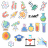 Science Sticker Pack (Voorkant)