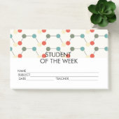 Science Student Award Achievement Post-it Notes (Kantoor)