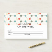 Science Student Award Achievement Post-it Notes (Op bureau)