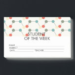 Science Student Award Achievement Post-it Notes<br><div class="desc">Vereenvoudig de manier om uw kinderen/studenten waardering te shows en ze te belonen met Post It Notes</div>