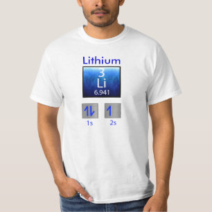 Science T-Shirt: lithium T-shirt