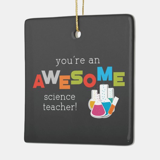 Science Teacher Appreciation Day, Geweldige Keramisch Ornament (Links)