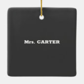 Science Teacher Appreciation Day, Geweldige Keramisch Ornament (Achterkant)