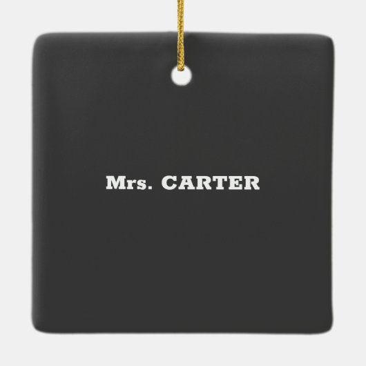 Science Teacher Appreciation Day, Geweldige Keramisch Ornament (Achterkant)