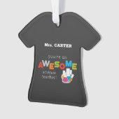 Science Teacher Appreciation Day, Geweldige Ornament (voorkant)