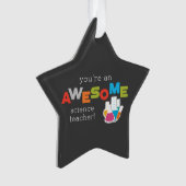 Science Teacher Appreciation Day, Geweldige Ornament (voorkant)