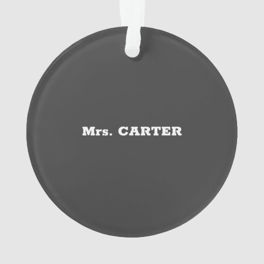 Science Teacher Appreciation Day, Geweldige Ornament (achterkant)