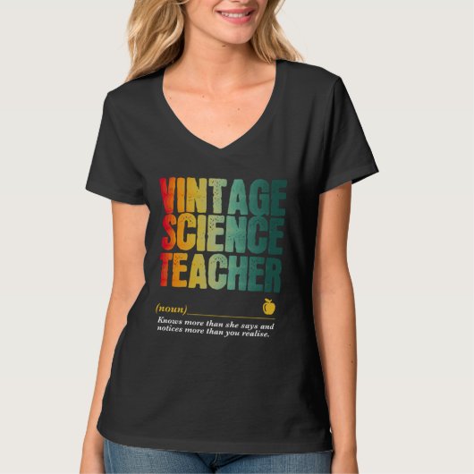 Science Teacher Appreciation Week Back to School 2 T-shirt (Voorkant)