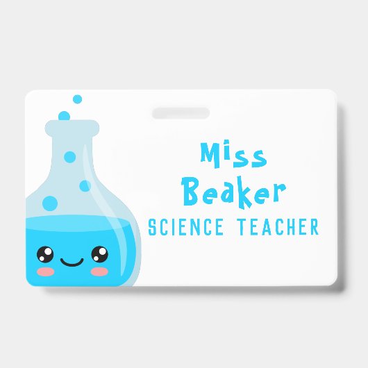 Science Teacher badge (Voorkant)