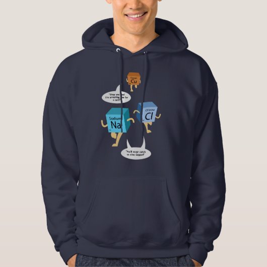 Science Teacher Birthday Chemistry Gag Hoodie (Voorkant)