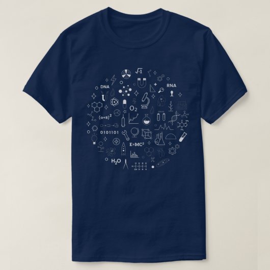 Science Teacher Chemistry Biology Physics Student T-shirt (Design voorkant)