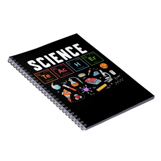 Science Teacher Chemistry Laboratory Notitieboek (Rechterzijde)