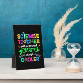 Science Teacher Cool Fotoplaat (Zijkant)