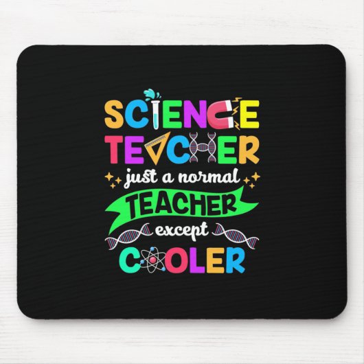 Science Teacher Cool Muismat (Voorkant)