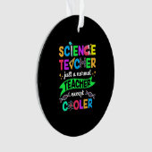 Science Teacher Cool Ornament (voorkant)