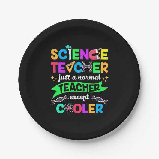 Science Teacher Cool Papieren Bordje (Voorkant)