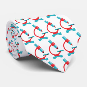 Science Teacher Funny Biology Microscope Stropdas