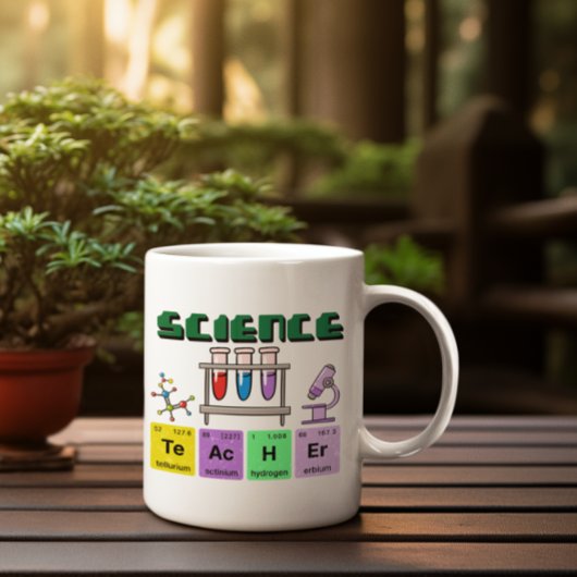 Science Teacher Mok, cadeau voor Teacher Coffee Mo Koffiemok