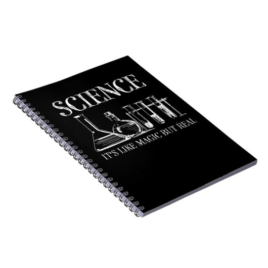 Science Teacher Student It's Like Magic But Real Notitieboek (Rechterzijde)