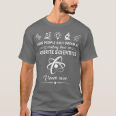 Science Teacher T shirt Teach Biology Chemistry (Voorkant)