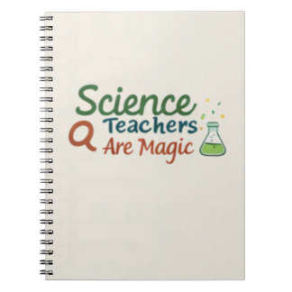 Science Teachers Are Magic Cute Chemistry Teacher  Notitieboek