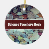 Science Teachers Rock Holiday Class Appreciation Keramisch Ornament (Voorkant)