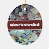 Science Teachers Rock Holiday Class Appreciation Keramisch Ornament (Links)