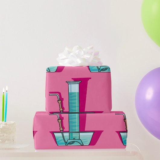 Science Test Tube Cadeaupapier