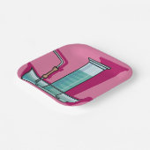 Science Test Tube Papieren Bordje (Gebogen)