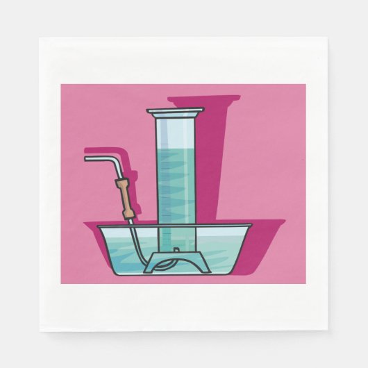 Science Test Tube Servet (Voorkant)