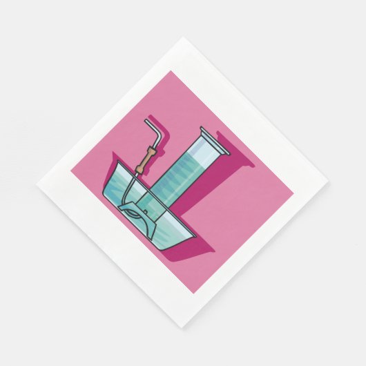 Science Test Tube Servet (Hoek)