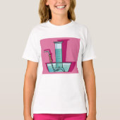 Science Test Tube T-shirt (Voorkant)