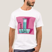 Science Test Tube T-shirt (Voorkant)