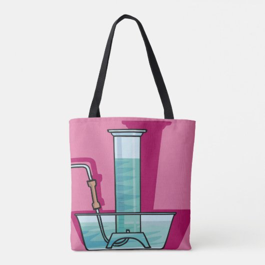 Science Test Tube Tote Bag (Achterkant)