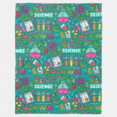 Science Thema Fleece Deken (Voorkant)