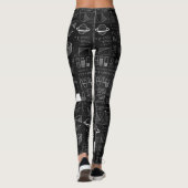 Science Thema Leggings (Achterkant)