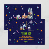 Science Theme bedankkaart (Voorkant / Achterkant)