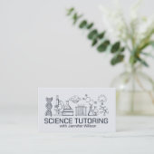 Science Tutoring - Docent Visitekaartje (Staand voorkant)