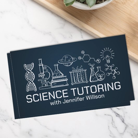 Science Tutoring - Docent Visitekaartje