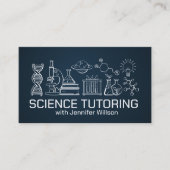 Science Tutoring - Docent Visitekaartje (Voorkant)