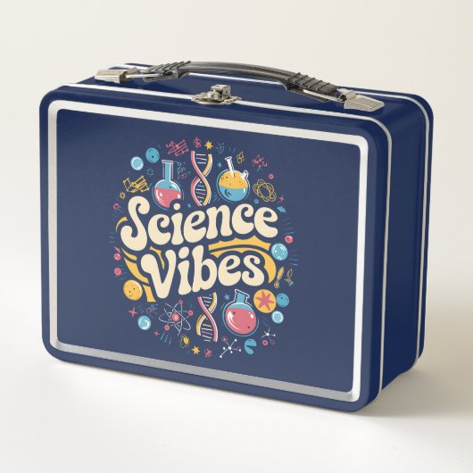 Science Vibes Groovy Eerste Dag Terug naar School (Voorkant)