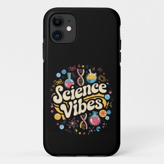 Science Vibes Groovy Eerste Dag Terug Naar School Case-Mate iPhone Case (Achterkant)