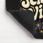 Science Vibes Groovy Eerste Dag Terug naar School Muismat (Hoek)